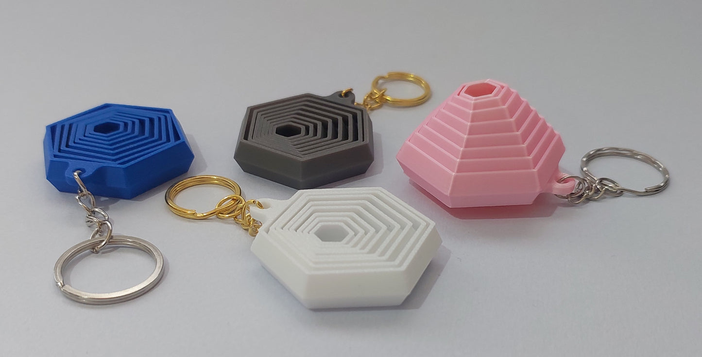 מחזיק מפתחות ספירלה