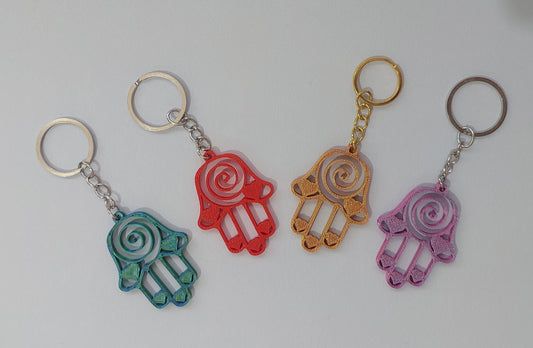 מחזיק מפתחות בצורת חמסה